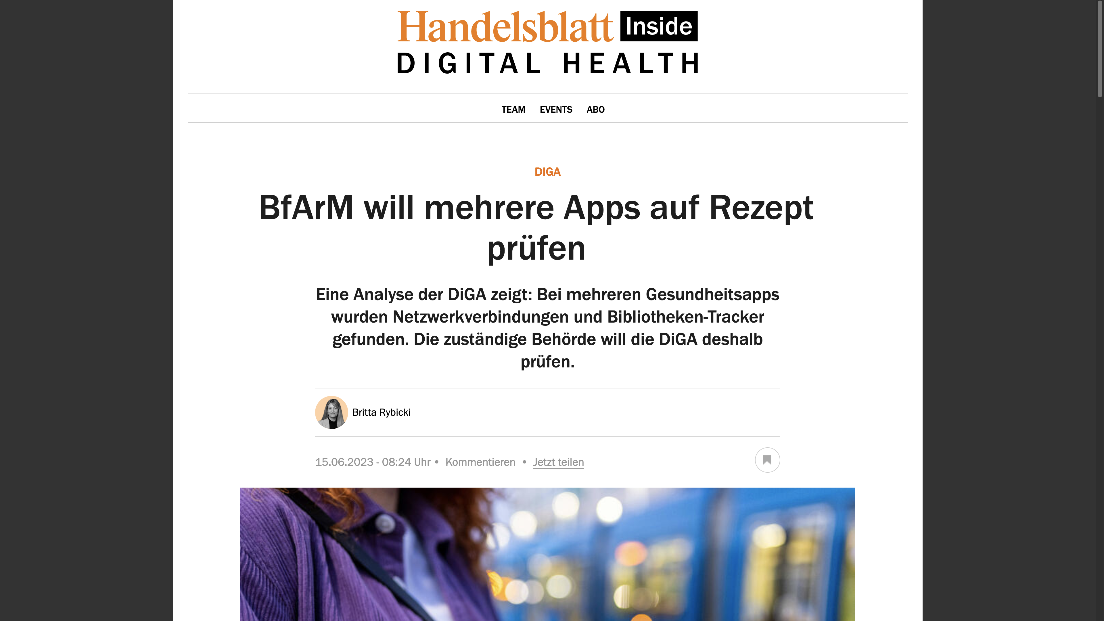  BfArM will mehrere Apps auf Rezept prüfen – Eine Analyse der DiGA zeigt: Bei mehreren Gesundheitsapps wurden Netzwerkverbindungen und Bibliotheken-Tracker gefunden. Die zuständige Behörde will die DiGA deshalb prüfen. 